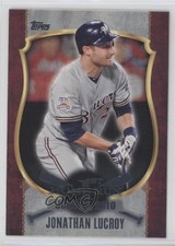 2015 Topps Update First Home Run Silver Jonathan Lucroy #FHR-13 3c7