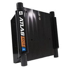 T-H Marine ATLAS trade; EDGE 12" Set Back Hydraulic Jack Plate - Classic - Black