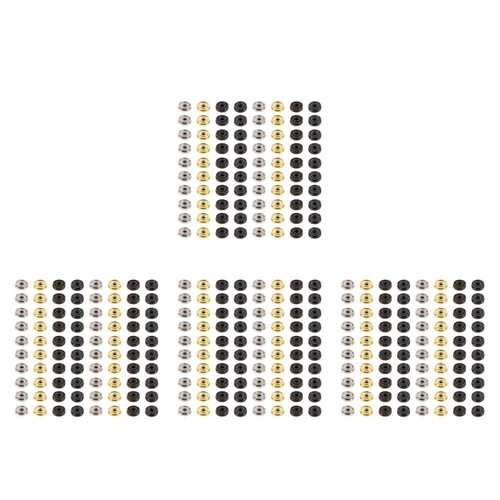  80 Stück Druckknöpfe zum Aufnähen - 6 mm klein Metall Basteln Druckknöpfe Nähen Druckknöpfe - Bild 19 von 20