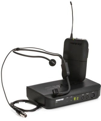 Shure BLX14/PGA31 Wireless Headworn Microphone System - H11 Band
