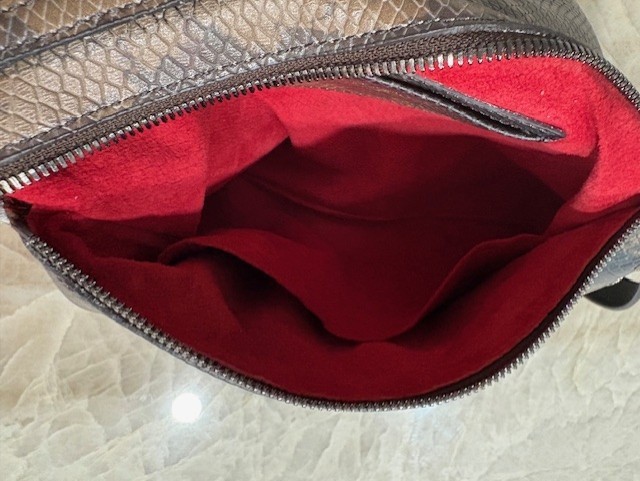 HAMMITT VIP Java Snake Medium Crossbody Clutch Ba… - image 8