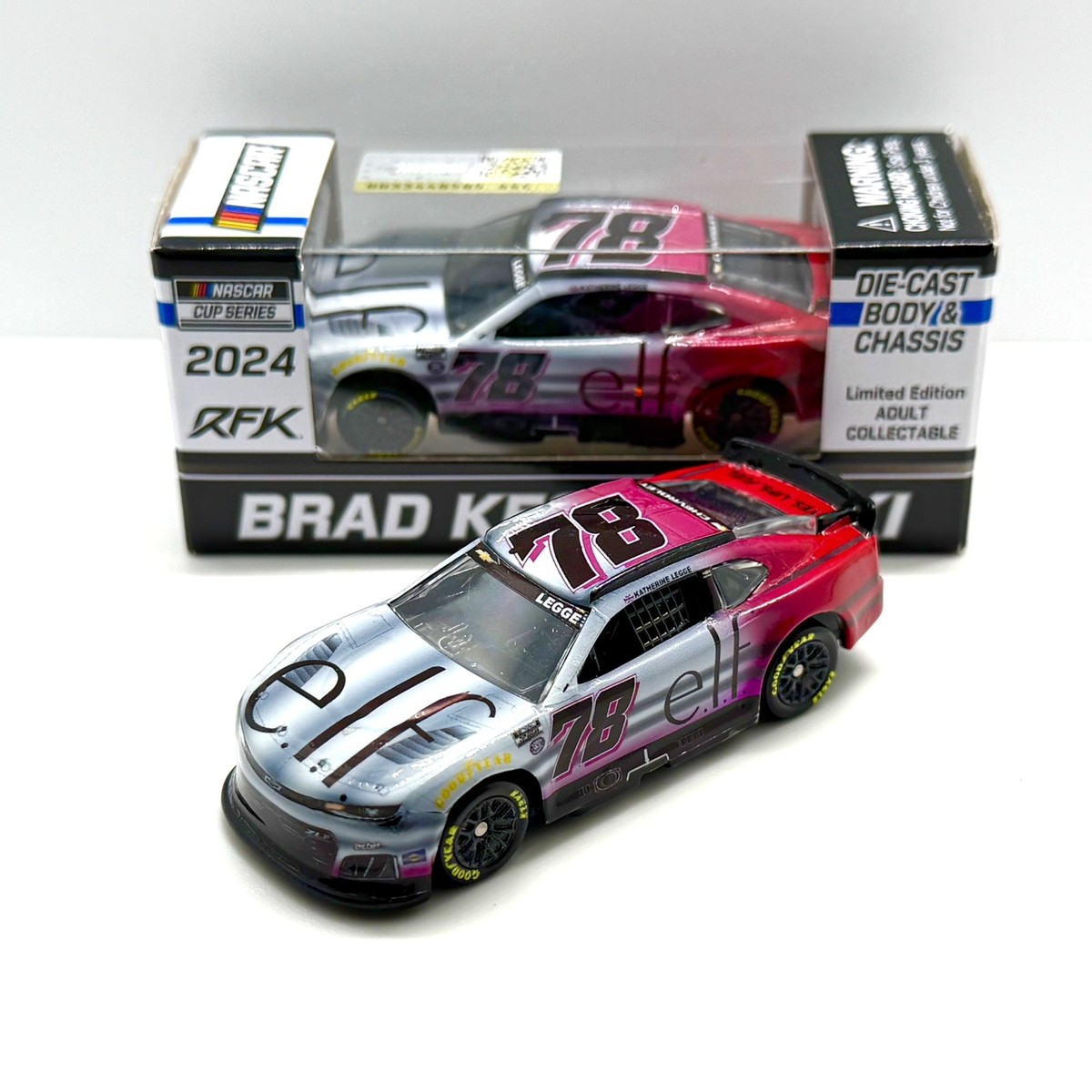 2026 Katherine Legge #78 Elf Cosmetics Custom Nascar Diecast 1:64