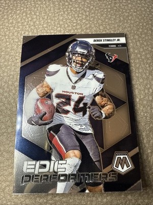 2025 Panini Mosaic #6 - Derek Stingley Jr. - Epic Performers