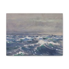 William Henry Holmes - On the Steamer Bremen, off Nova Scotia - Canvas Wall Art