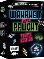 Kartenspiel: Wahrheit oder Pflicht – Teenie Edition Der Partyklassiker mit üb...