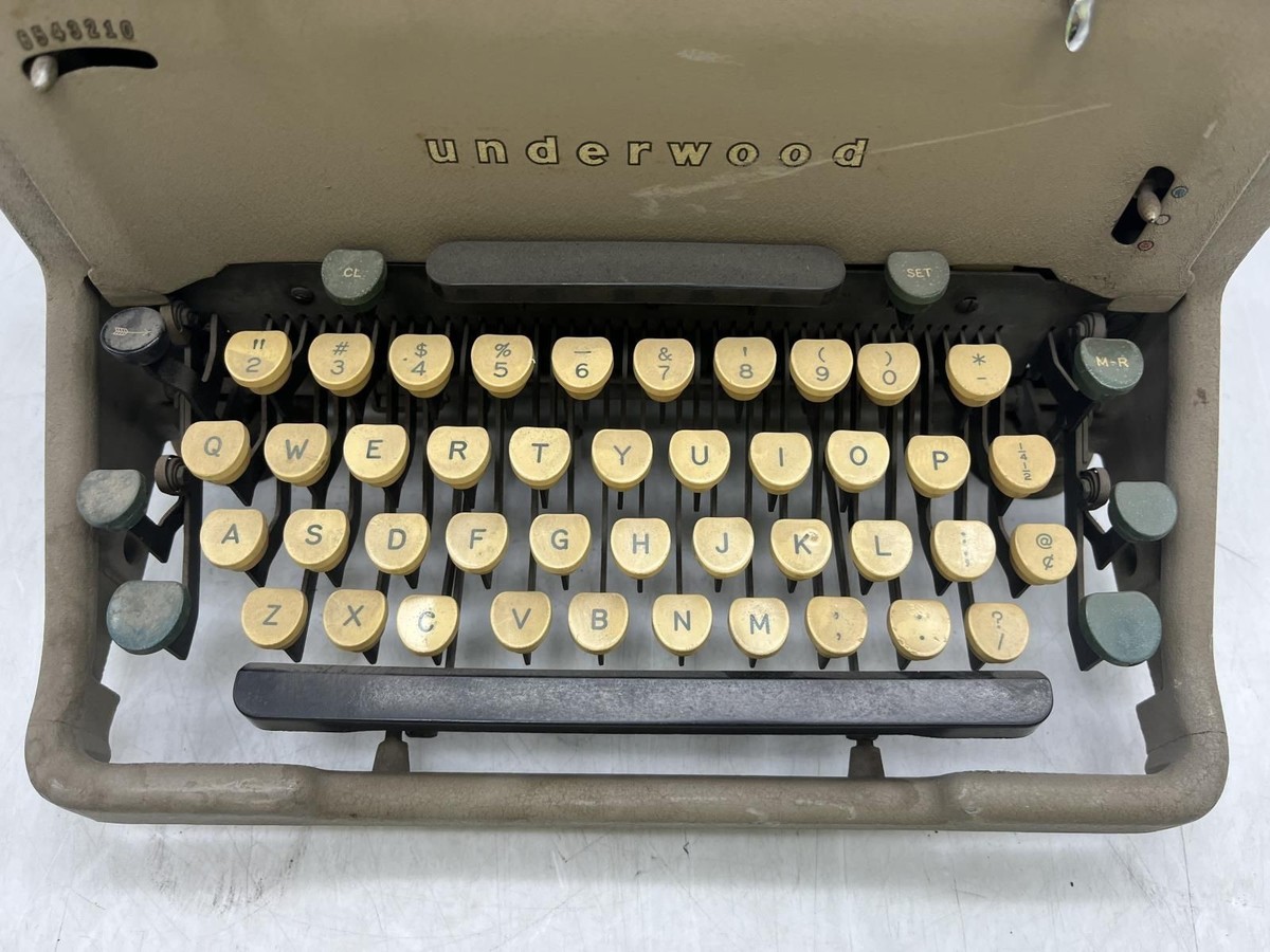 Vintage Underwood 150 SX Typewriter READ | eBay