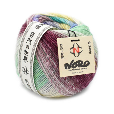 Selbstgemustertes Noro Koma Garn Wolle Kind Mohair Stricken Häkeln alle Farben