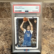 2025-26 Topps - Cooper Flagg #201 (RC) PSA 9 Mint