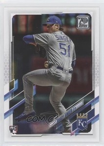 2021 Topps Image Variation SP (Vertical) Brady Singer #169 Rookie RC