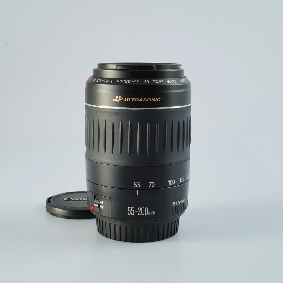 EXCELLENT Canon EF 55-200mm F/4.5-5.6 Ⅱ USM Zoom Lens
