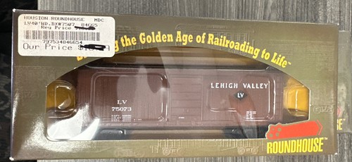 Coche de carga Roundhouse RTR #84665 40’ Dbl forrado Lehigh Valley nuevo en caja | Zustand: New
