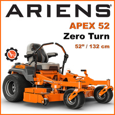 Ariens Apex 52 Zero Turn 132cm 52" Mulching Garden Tractor Ride on Lawn Mower