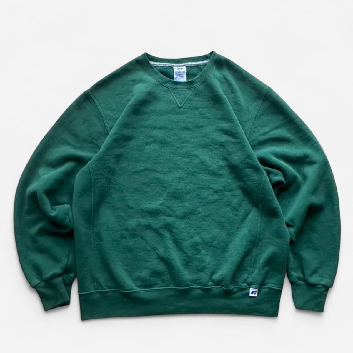 Russell-athletic Men's Green Jumper