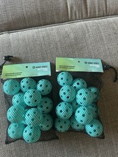 2 - 12 Bandit Sports Popper Tee Balls 2x12 Mini Plastic Training Baseballs 1.5"