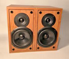 TEAC LS-300U Speakers Pair Bookshelf Hi-Fi Stereo Made In Denmark Tested Working