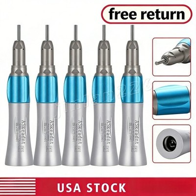 ASkeadnt Dental Nose Cone Slow Low Speed Straight Handpiece For NSK E-type motor