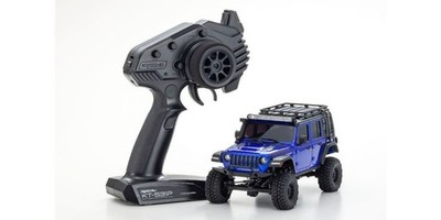 KYO32528MB Mini-Z 4X4 Jeep Wrangler Rubicon Blue | eBay