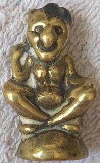 Vintage Devon Imp Brass Seal Cornish Imp Ornament 1 Inch