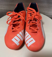 PUMA EVOSPEED 5 LEATHER Turf Orange Size US 6 Men 