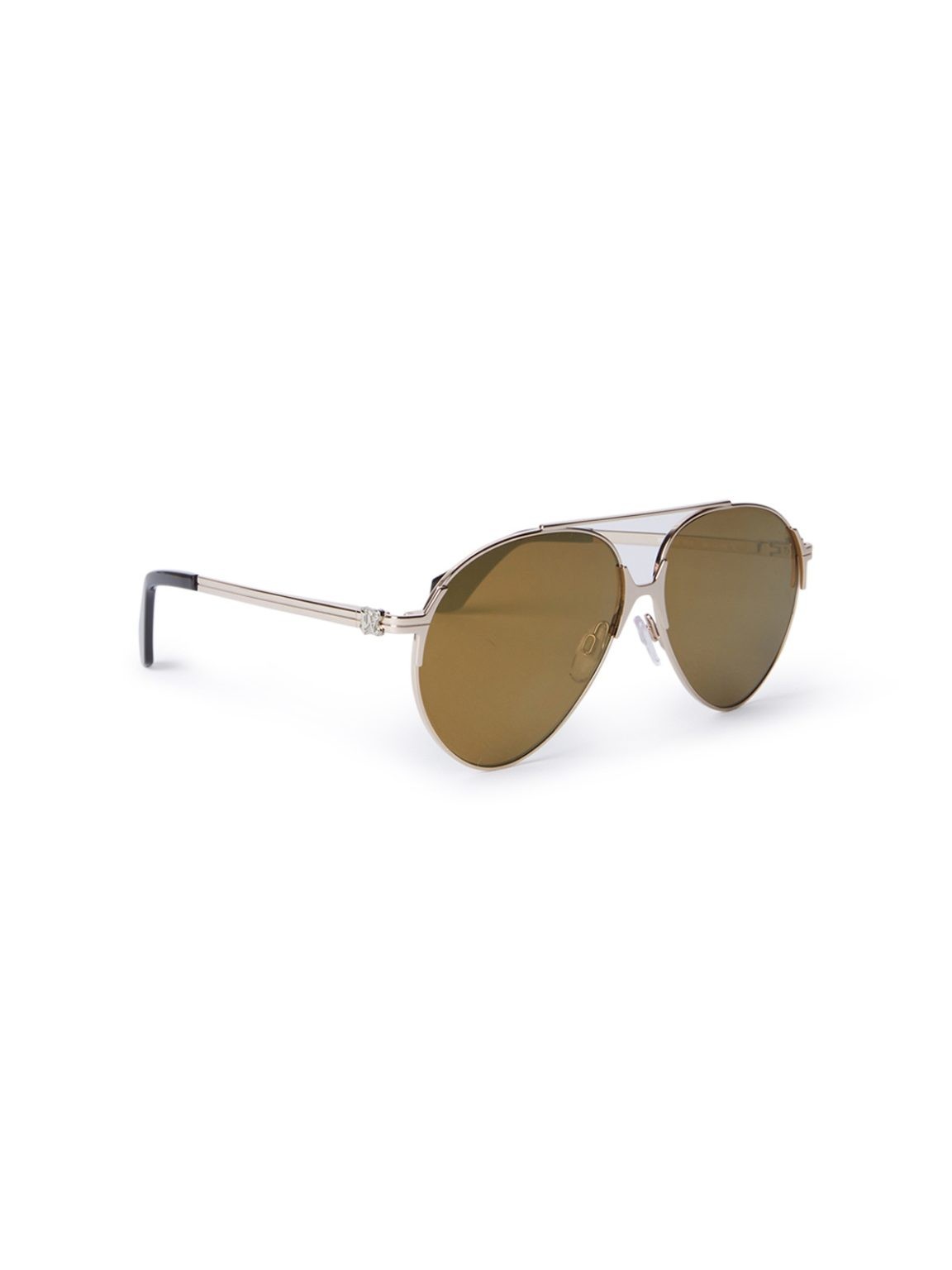 НОВЫЕ солнцезащитные очки Palm Angels PERI060S24MET0017676 Elkton Gold