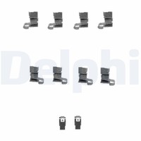 Delphi ZubehöRsatz Scheibenbremsbelag LX0432 FüR Suzuki Samurai Swift Jimny SN 2