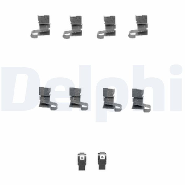 Delphi ZubehöRsatz Scheibenbremsbelag LX0432 FüR Suzuki Samurai Swift Jimny SN 2-image