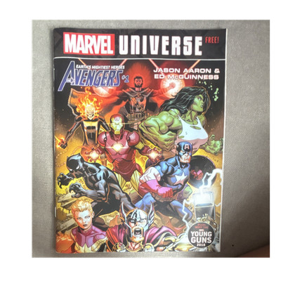 Marvel Marvel Universe Avengers #1 Free Comic Book Day 2018 Aaron & McGuinness