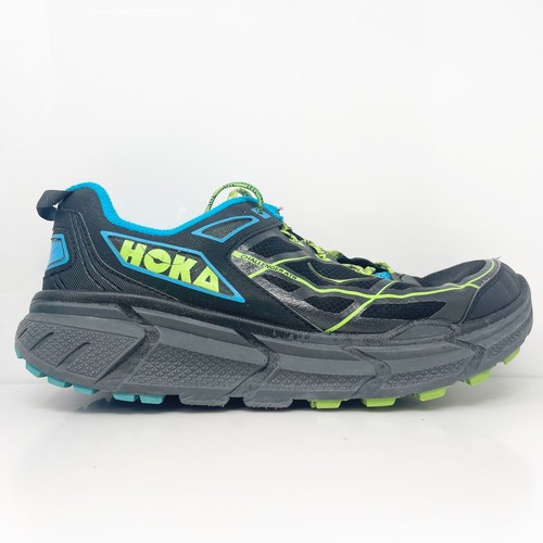 Hoka One One Mens Challenger ATR 1007972 BCYN Black Running Shoes Sneakers Sz 10