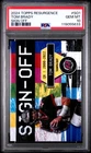 2024 Topps Resurgence Tom Brady #SO-1 Sign-Off PSA 10 GEM MINT Case Hit SSP