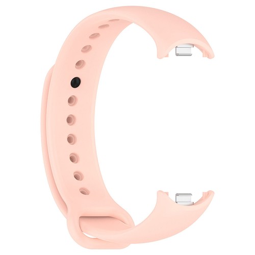 Silikon Uhrenarmband mit Edelstahl Plug für EdelstahlMi Band 9/9 NFC/8/8 NFC - Picture 14 of 41
