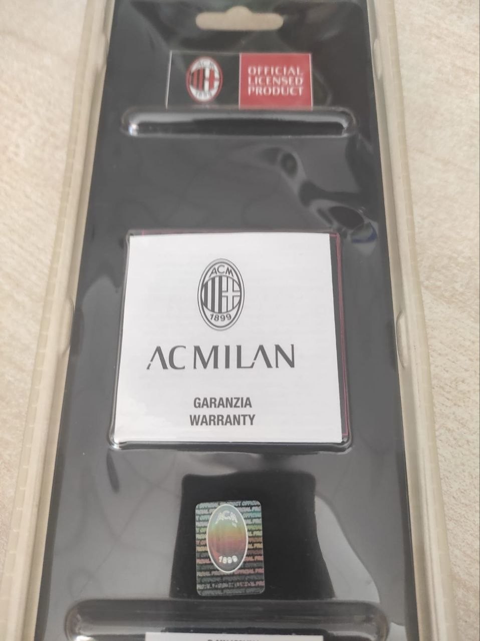 Orologio da polso al quarzo ufficiale AC Milan cinturino nero — foto 4