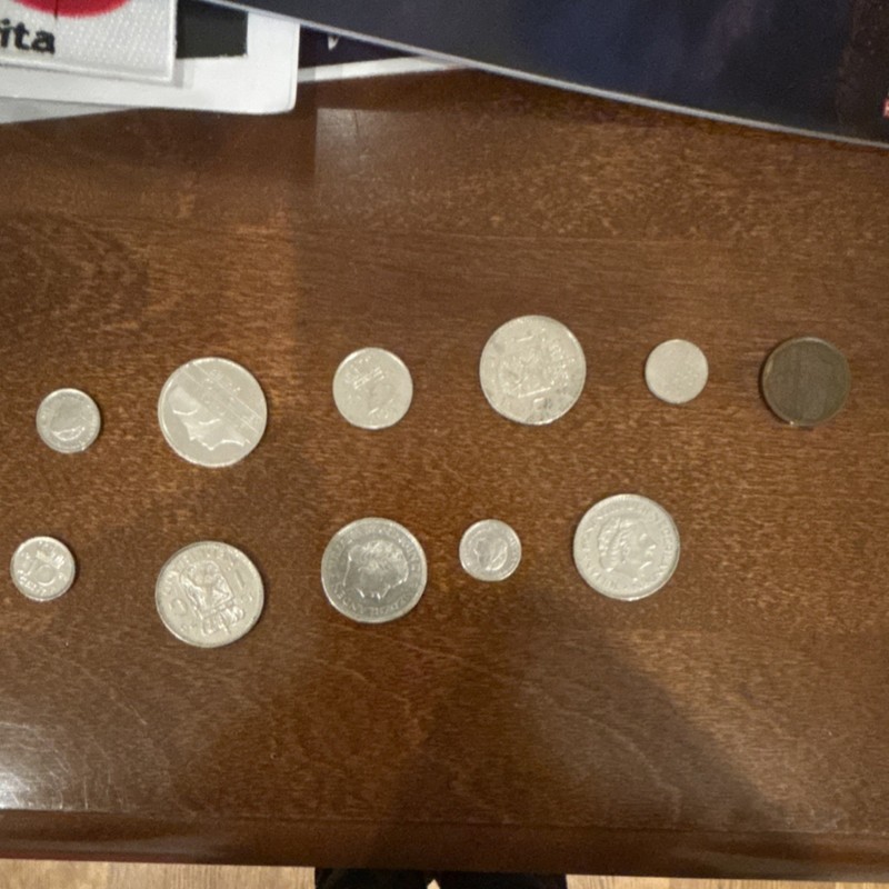 Old mixed coins from the Netherlands 