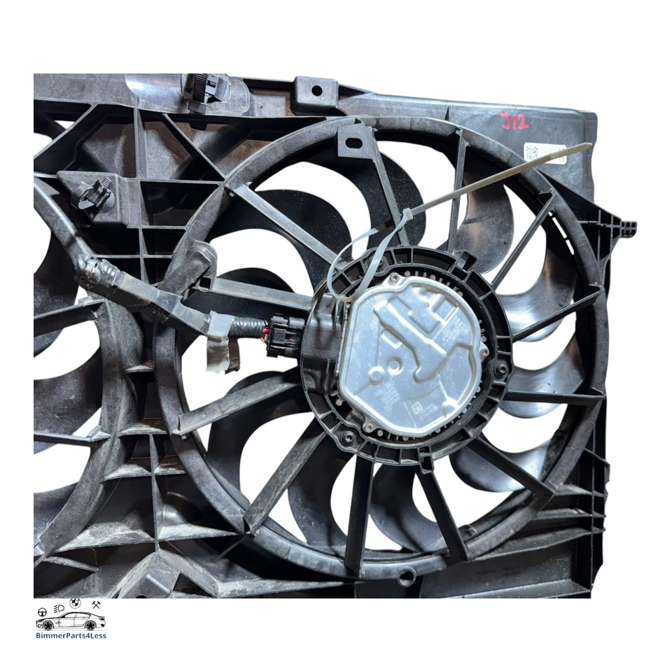 2023 NISSAN QASHQAI J12 E-POWER HYBRID RADIATOR COOLING FAN 214816 UM0B - Image 3 of 4