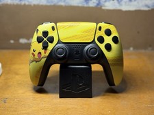 Pikachu Custom PS5 Controller | Hall Effect Sticks | Case &amp; Cable
