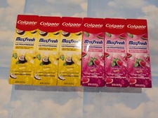 LOT 6 COLGATE MAX FRESH ULTRAFREEZE PINEAPPLE/WATERMELON TOOTHPASTE  4.5 OZ
