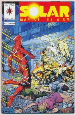 Solar, Man of the Atom #9 Comic Book - Valiant Comics!