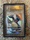 2019 Pokemon Sun & Moon Hidden Fates Shiny Vault Charizard GX BGS 9.5