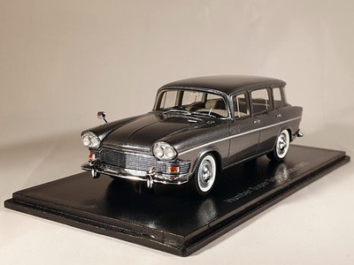 Neo Scale Models, Humber Super Snipe Estate (1963), Grau Metallic, 1:43