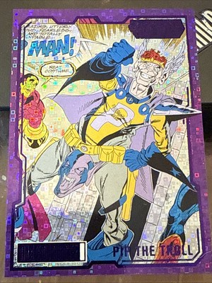 2023 Marvel Allegiance Infinity Trilogy Pip The Troll Purple Box /99 #20