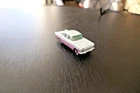 Matchbox Lesney no. 22 vauxhall cresta 1958 - grey and pink gpw - excellent