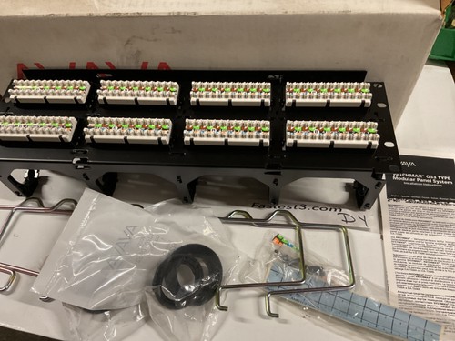 AVAYA PM-GS3-48 GigaSPEED XL 48-Port Cat6 Patch Panel New