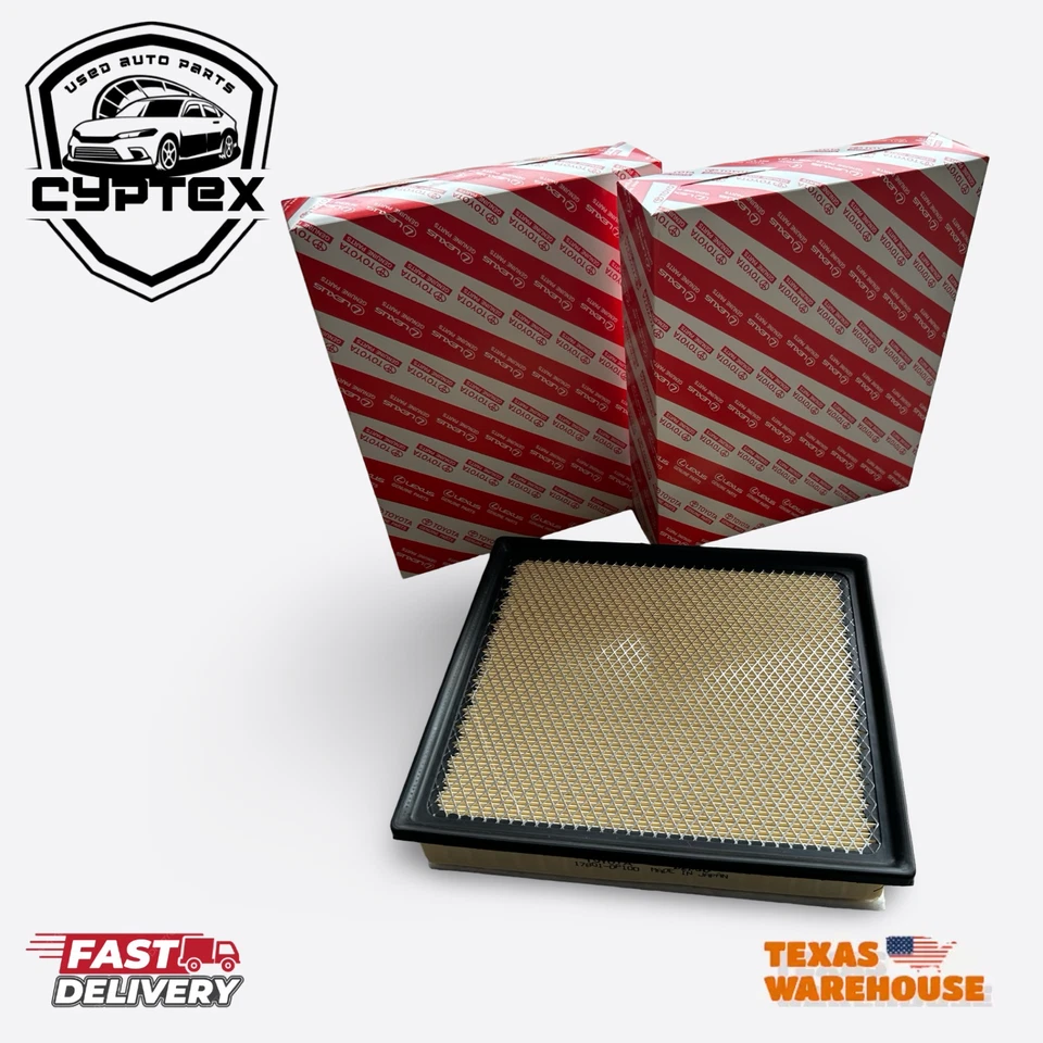 Filtro de aire Toyota Tacoma va de 2016 a 2023 OEM 17801-0P100 CANTIDAD # 2 Foto 3 de 4