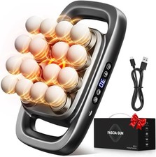 16-Head Deep Tissue Percussion Massage Gun   Quiet Muscle Massager For Full Body