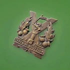 WW1 Tyneside Scottish Economy Brass Cap Badge