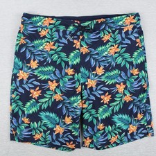 Fair Harbor Ozone Board Shorts Mens Size XXL Floral Polyester Stretch 9"