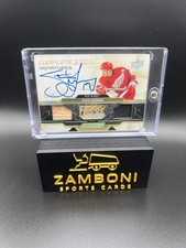 2019-20 UD Engrained Complete Sticks Steve Yzerman Game Used Stick Auto /25