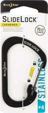 Nite Ize SlideLock Stainless Steel Carabiner 4 - Black