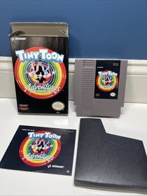 NES CIB Tiny Toon Adventures Nintendo Games Complete In Box Konami Guaranteed🔥