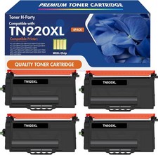 TN920XL Toner 4 Pack for Brother HL L6210DW
