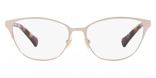 New Ralph Woman Cat Eye Eyeglasses RA6055 9427 Shiny Rose Gold 54mm - Bild 2 von 5